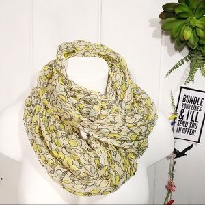 Infinity scarf - lemon 🍋 lime ;)